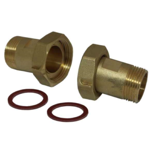 GOSHE Śrubunki do wodomierza 1" komplet 100.919 - obrazek 1