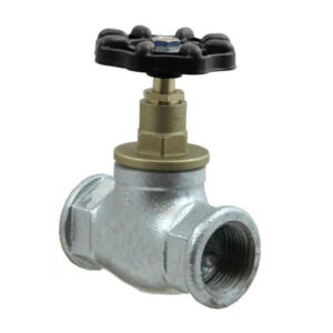 Zawór grzybkowy m83 przelotowy 1/2' żeliwny - obrazek 1