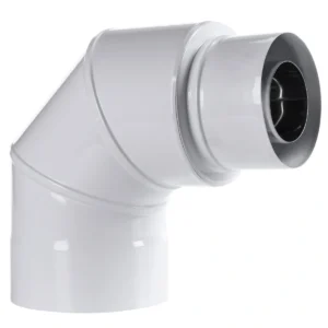 Spiroflex Kolano 90° dwuścienne 80/125-60/100