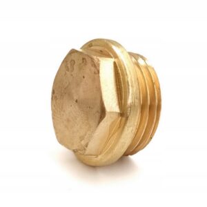 GOSHE Korek 1 1/4 ( fi 32) GZ mosiężny - obrazek 1