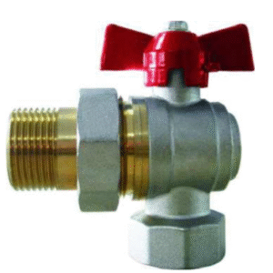 Zawór kulowy Premium 3/4" śrubunek kątowy GOSHE - obrazek 1