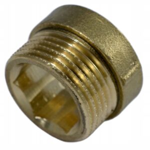 GOSHE Przedłużka 3/4 L-15 mosiężny - obrazek 1