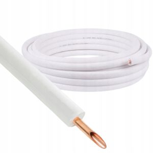 Rura miedziana miękka do klimatyzacji w otulinie 1/2"x0,8 (mb) - obrazek 1