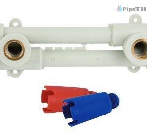 PP komplet naścienny 20x1/2 (rurki+kolanka+korki) SIGMA LI - obrazek 1