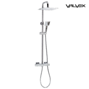 Zestaw natryskowy Cubus z baterią termostatyczną 2447140 VALVEX - obrazek 1