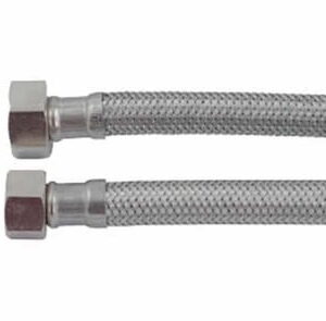 Wężyk w oplot stal 1/2x1/2 L40 GOSHE - obrazek 1