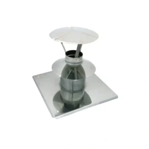 Spiroflex wywiewka z płytą dachową 60/100 turbo - obrazek 1