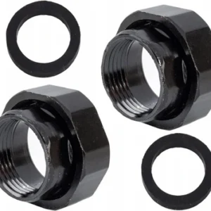 GOSHE Śrubunek do pompy CO 1" stalowy kpl - obrazek 1