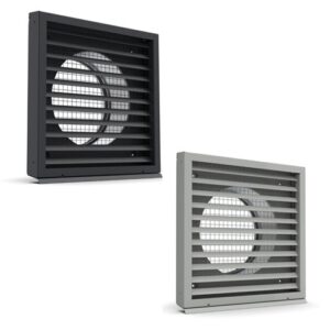 Spiroflex czerpnio-wyrzutnia ścienna szara FI 200 SX-WO200CWSS - obrazek 1