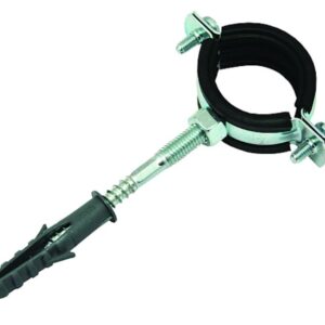 GOSHE obejma metalowa fi100 z gumą 108-116 mm