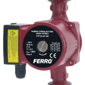 FERRO Pompa cyrkulacyjna 25-40/180 0201W - obrazek 1