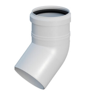 Ricom Kolano PP 45° DN 80 komin - obrazek 1