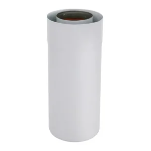 Spiroflex Rura dwuścienna biała 60/100 0,25mb (PP/OC) - obrazek 1