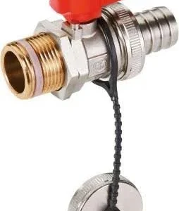 Zawór kulowy spustowy 3/4 do pieca GOSHE - obrazek 1