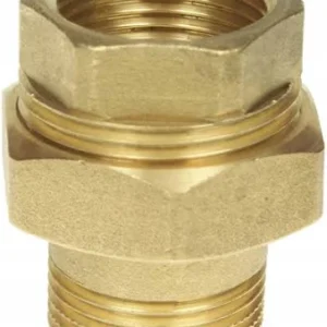 Śrubunek prosty 1' mosiężny oring - obrazek 1