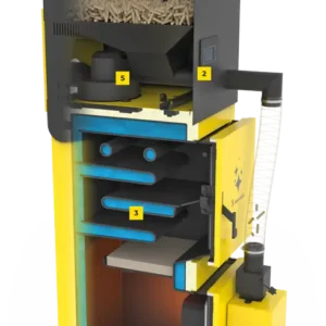 PER EKO KOCIOŁ NA PELLET QMPEL EVO 8 KW - obrazek 1