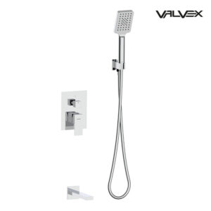 VALVEX Zestaw podtynkowy 2-funkcyjny z wylewką wannową ARS 2419900 - obrazek 1