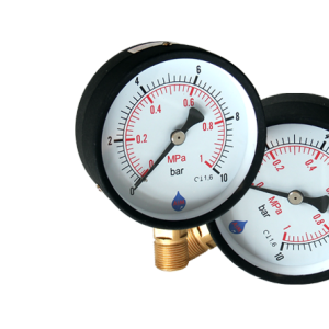Manometr 63 1/4" 10 bar tył - obrazek 1
